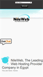 Mobile Screenshot of nileweb.net